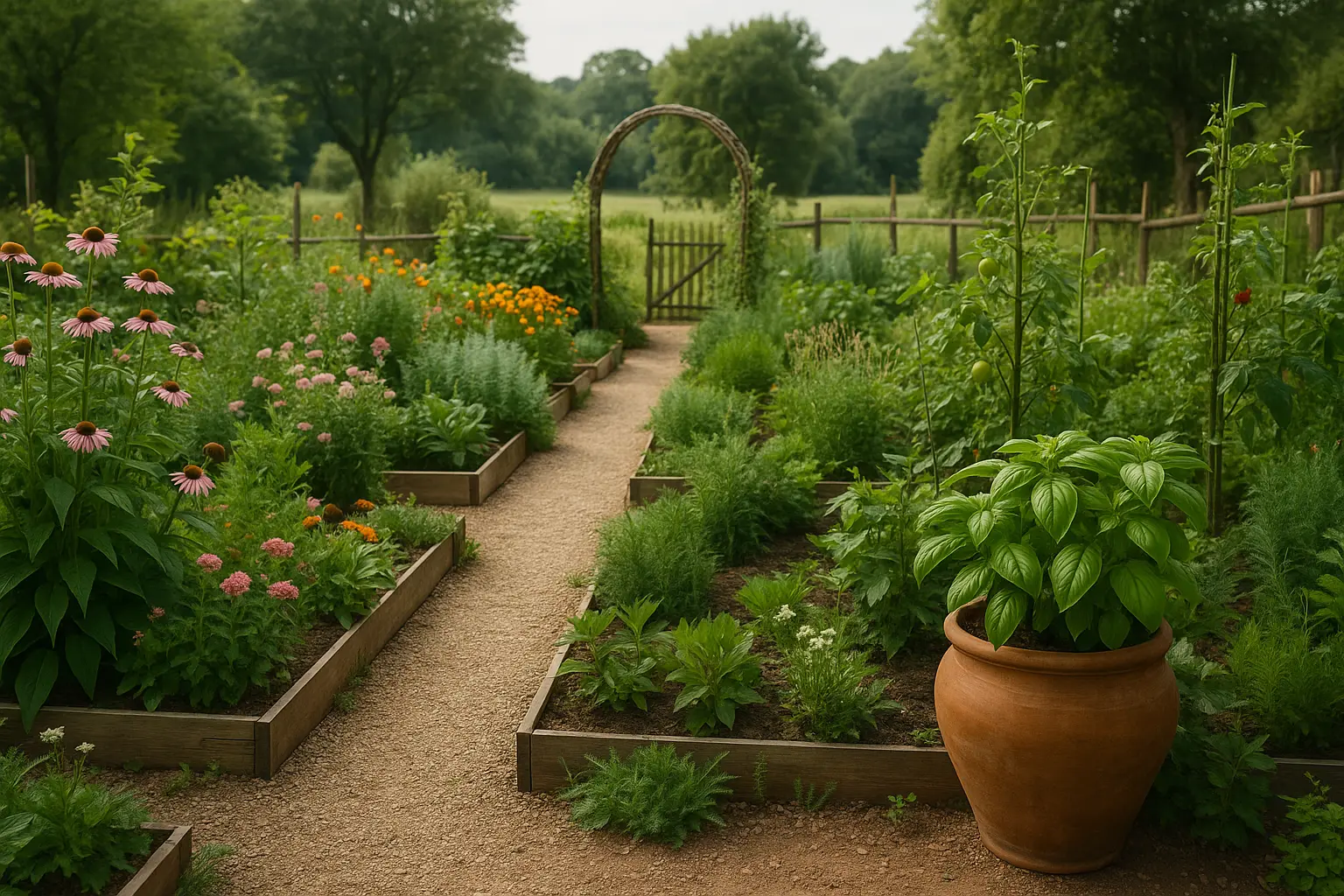 A la fleur qui parle - Le Jardin