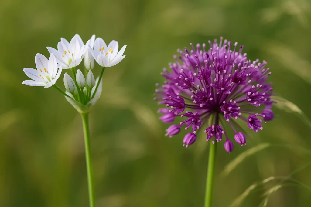 Comment reconnaître les poireaux sauvages dans leur habitat naturel