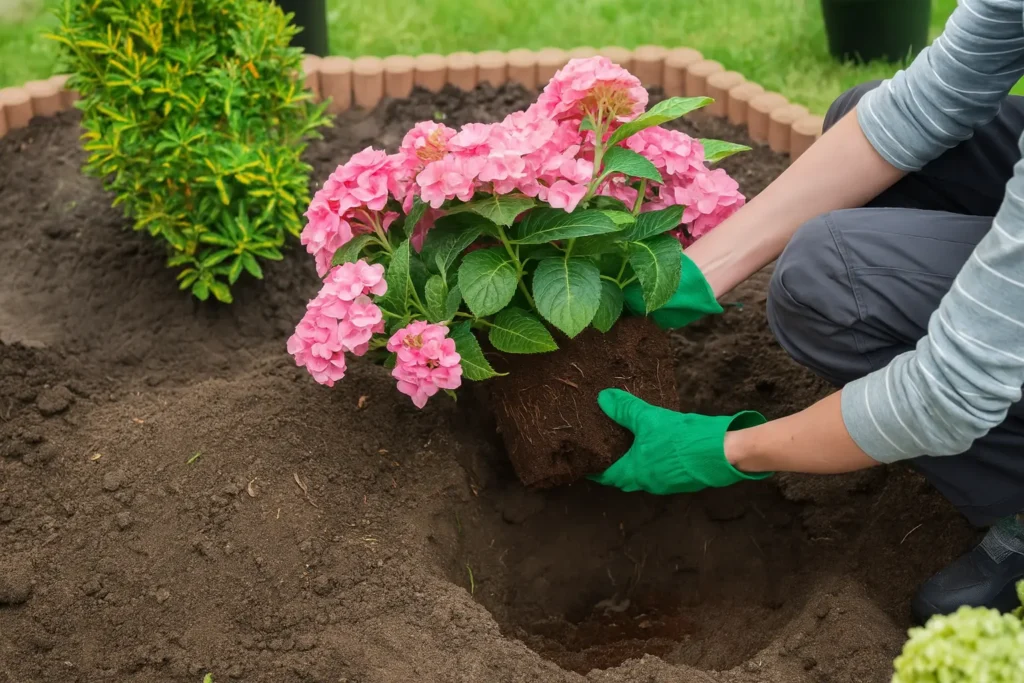 Soins et entretien des racines d'hortensia pour favoriser la floraison