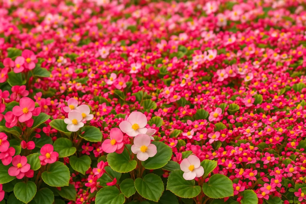 Notre guide pour entretenir un begonia semperflorens cultorum dans votre jardin