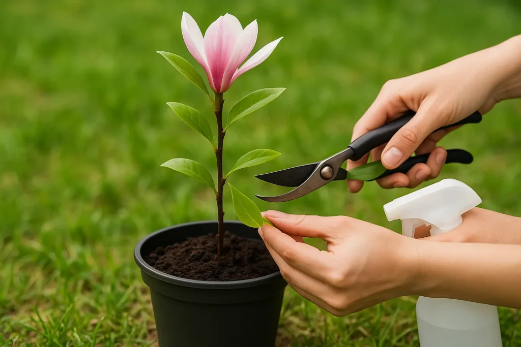 Techniques de bouturage adaptées au magnolier
